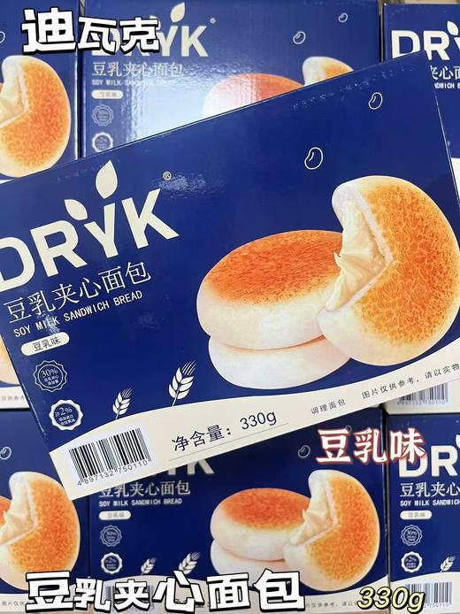 DRYK 迪瓦克豆乳夹心味面包330g   4897132750110 商品图0