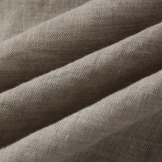 ROMI STUDIO100%亚麻经典老钱衬衫/直筒宽松版型RWCSSY2568 商品图3