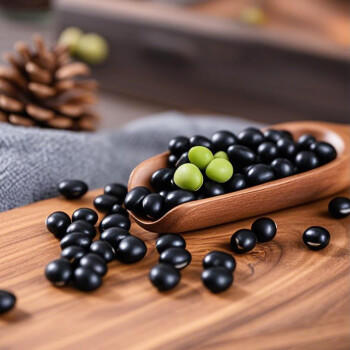 首粮东北有机黑豆2.04斤罐装 无染色青仁绿芯 五谷杂粮打豆浆粗粮 /粮油调味 /杂粮 /杂豆类 商品图2