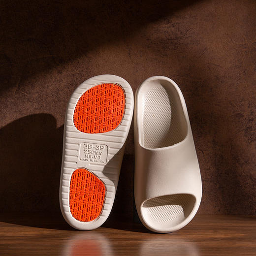 【任选两双】SYMOU防滑凉拖，升级防滑贴片、提升摩擦力/抓地力，环保材料轻质eva，健康无异味冲洗方便。孕妇/老人防滑拖鞋 商品图5