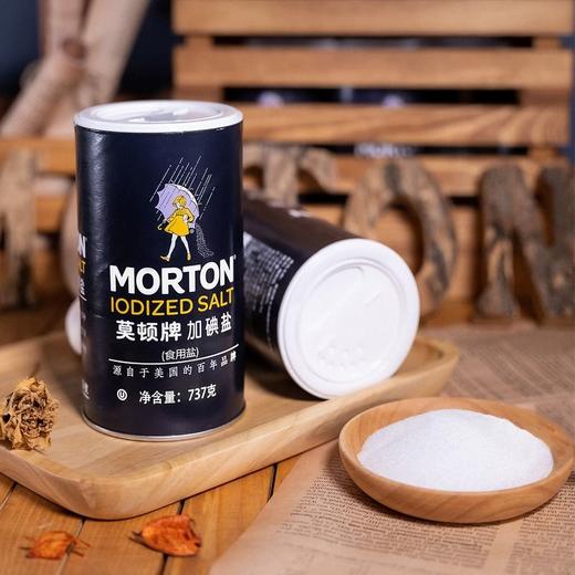 【悦惠精选】莫顿牌加碘精制盐737g 商品图1