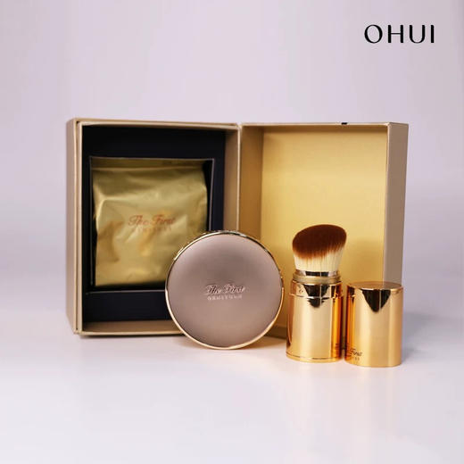 【买一得3】ohui欧惠气垫极致气垫套盒 送2个替换芯+粉底刷 商品图8