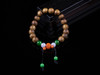 XY0210沉香+翡翠碧玉南红灯笼珠活动圈口手串 商品缩略图0