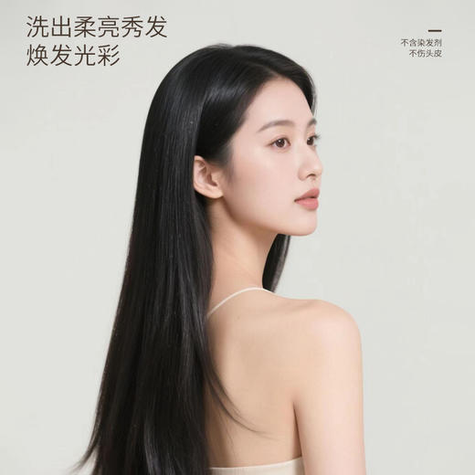 【买2液送1膏】兰渚堂自研 墨旱莲洗发水+发根涂抹膏套装 添加墨旱莲细辛续断大皂角洗发液 商品图2