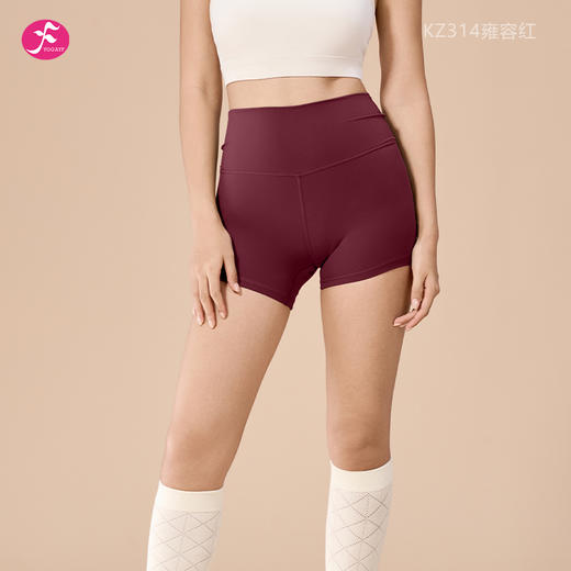 夏季清凉感三分裤 提臀高腰紧身运动瑜伽裤短裤 商品图5