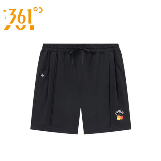 361度加菲猫联名款运动裤女2025夏季新款宽松透气针织短裤女562529709-3 商品图0