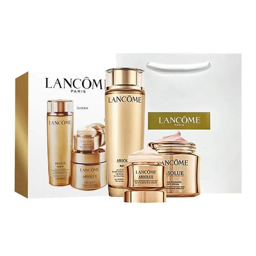 LANCOME/兰蔻菁纯三件套面霜（清爽）60ml菁纯眼霜20ml玫瑰精华水150ml护肤套盒（赠：迪奥魅惑润唇膏001004套盒1.4gx2支） 商品图7