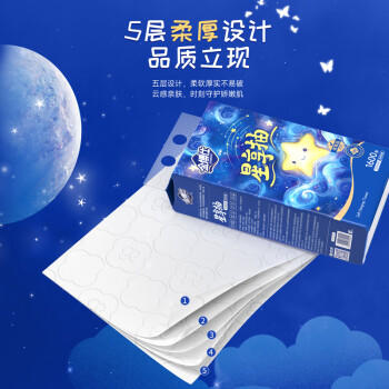 金博仕悬挂抽纸1600张5层320抽4提抽纸加厚大餐巾厕纸巾整箱面巾纸家用 /家庭清洁/纸品 /清洁纸品 /抽纸 商品图1
