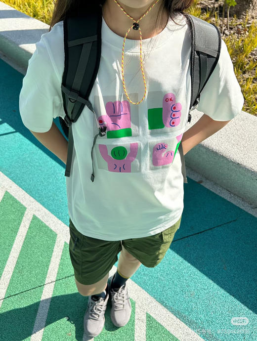 素然同款纯棉短袖T恤 商品图0