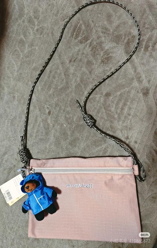现货 montbell雨衣小熊挂件..衣服可穿卸 商品图2