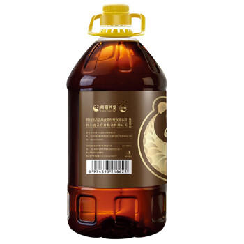 熊猫炒堂【保真菜籽油】压榨浓香菜籽油 5L 四川风味 非转基因 国企出品 /粮油调味 /食用油 /菜籽油 商品图2