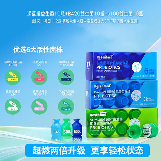 Resenford25g雷森福德盒装益生菌即食乳酸菌 挑战体型“益”百分 商品图0