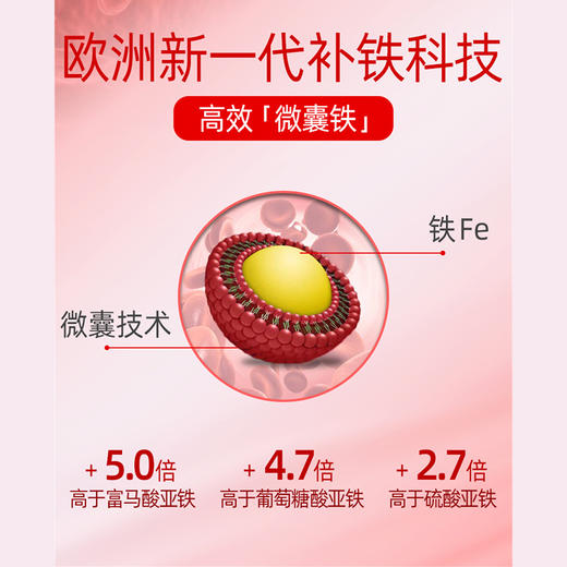 【保税】意大利 意之宝（Ferrolip）补铁粉剂 1.8g*20条/盒 商品图2