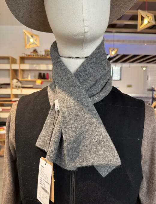 杞冠臻选 | YAKOO 牦牛绒穿插 小围巾 41g 商品图6