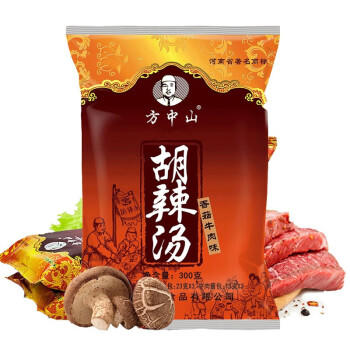 方中山胡辣汤河南特产食品胡辣汤料速食早餐方便食品海带牛肉味300克 /粮油调味 /方便食品 /速食汤 商品图3