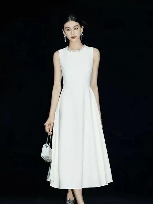 LPIUTY品牌直发！气质赫本风天丝麻连衣裙 B0725030 商品图0