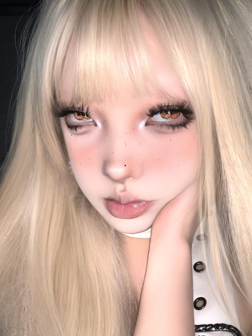 ninamind  半年抛美瞳 重瞳子金 直径14.5mm着色14.2mm 商品图2