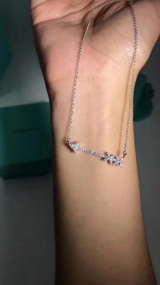 蒂F尼纯银丘比特之箭项链，一“箭”倾心 商品图0