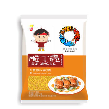 豫竹脆丁壳干脆面整箱袋装45g*50袋掌心面 休闲零食丁香烤羊腿味 /粮油调味 /方便食品 /方便面 商品图0