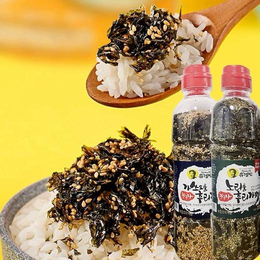 韩国Yoo Kyung-bin手工鲣鱼/原味芝麻海苔紫菜碎瓶装220g 商品图0
