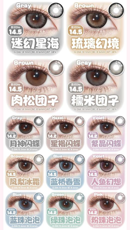 Kaylens半年抛78/一副88/两副158/四副，最高度数800 商品图5