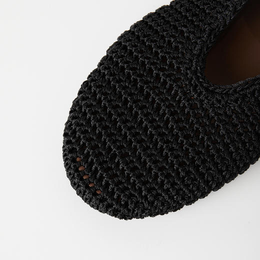 ROMI STUDIO“复古优雅”经典编织一字扣带平底玛丽珍鞋 RWCRP32907 商品图5