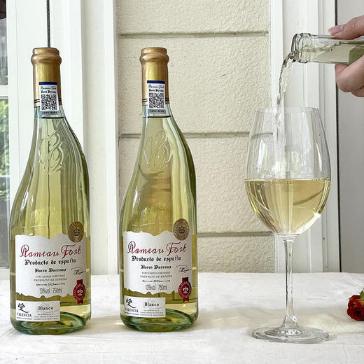 【超值4支装 西班牙原瓶进口 清甜透冰】拉摩图堡·凯伦巴罗斯13%vol半甜白葡萄酒750ml*4支 商品图6