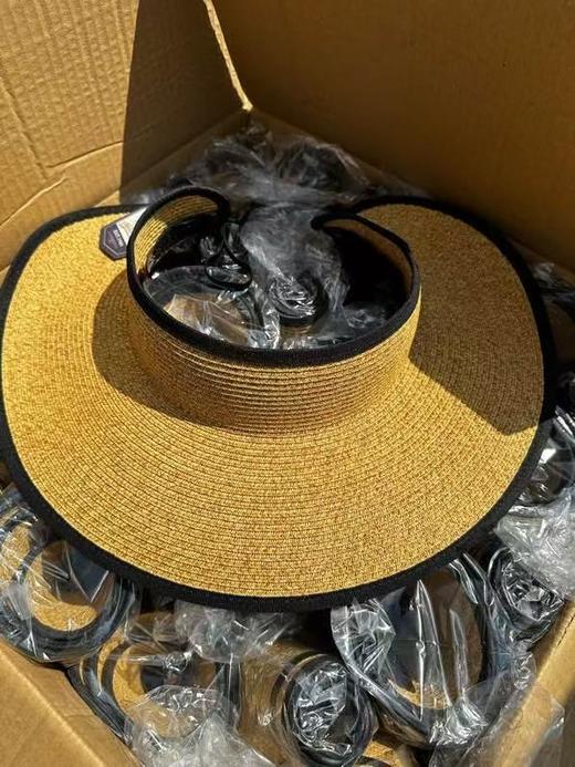 【sssp1】出口订单！好品质女士大檐空顶遮阳帽！！ 商品图2