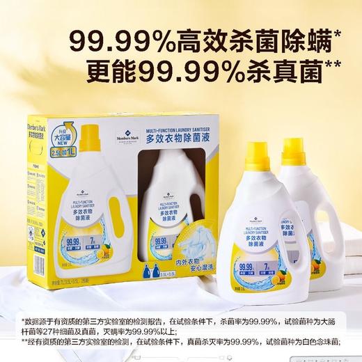 【悦惠精选】Member's Mark多效衣物除菌液3.5l*2瓶 商品图1