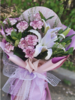 11枝紫精灵+百合花束 商品缩略图3
