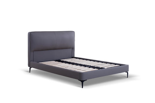 懂窝 | 伯尼 皮艺双人床 Bernie Leather Double Bed 商品图1