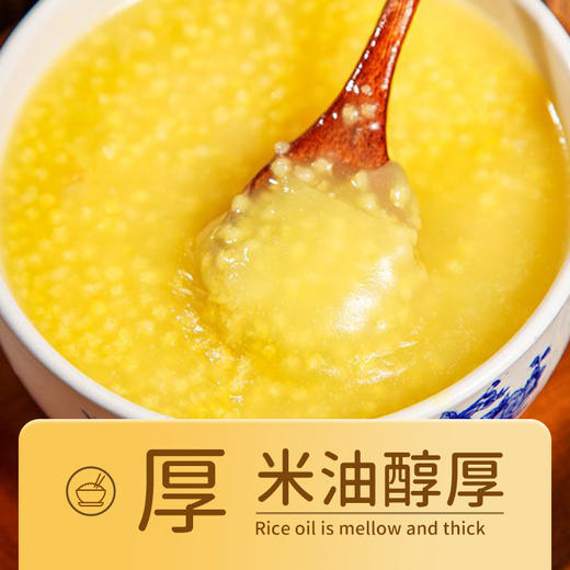 【牧香村  米香浓郁黄小米】五常市当季新小米！5斤一袋，口感香醇，清香四溢，粒粒饱满，米香浓郁！ 商品图3