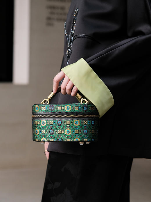 盛唐婧 |青枫手提包-金绿色[特价品] 商品图7