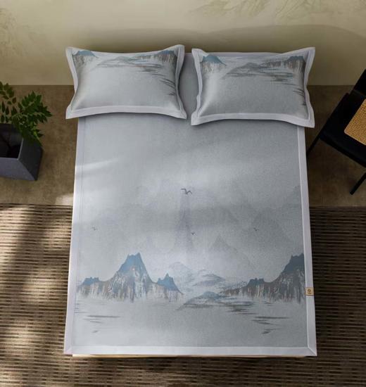 2025款冷循环炫彩提花席（床笠款） A类可机洗，透气凉爽宜人 商品图4