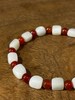 白玉方形珠与红玉髓珠手链，顺丰包邮 商品缩略图9