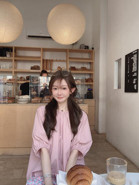 金蘑菇菇 轻氧少女 美少女夏天爱穿的娃娃衫/简约设计感上衣