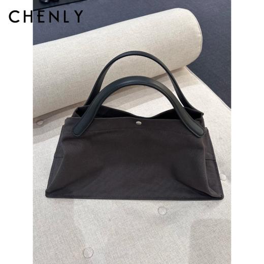 尘衣｜25春夏Row风手拎百搭帆布包 商品图0