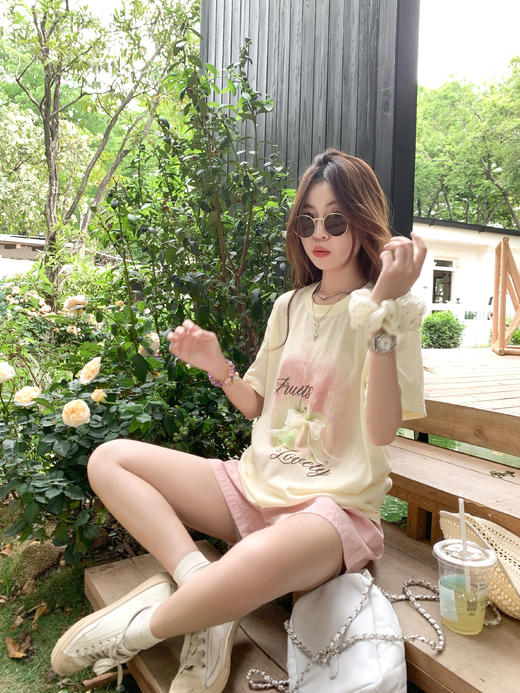 【129元任选2件】现货！水果印花短袖T恤 商品图6