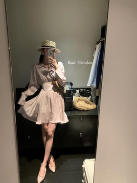 Read Nameless /粉紫醋酸收腰连衣裙 2025/5/12