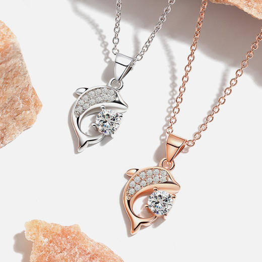 CROCUS海豚鱼尾项链 商品图3