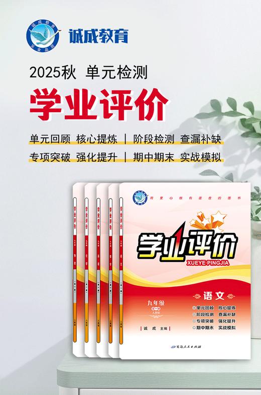 2025-2026｜学业评价｜九年级全一册 商品图0