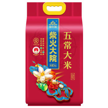 柴火大院 当季新米 五常大米 10斤（东北大米 香米 5kg） /粮油调味 /米 /稻花香米 商品图1