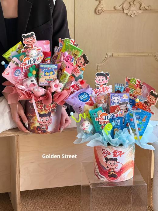 哪吒儿童节套二抱抱桶 商品图0