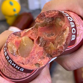 赞布斯 俄罗斯风味牛筋肠牛筋王350g*3根装香肠大火腿肠即食下酒菜食品 /粮油调味 /方便食品 /火腿肠