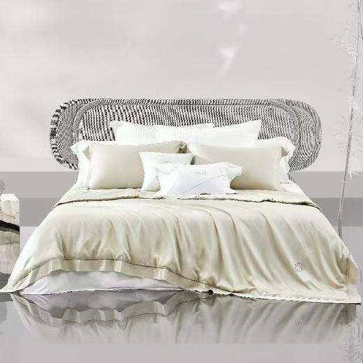 【6】罗莱 粹 川山蜀丝夏被-茶缃黄 商品图0