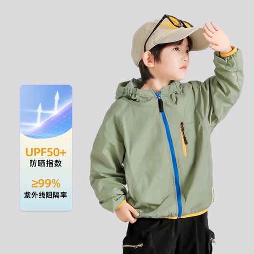 中大童亲子装轻薄防晒衣  梭织清凉速干透气防晒服 商品图0