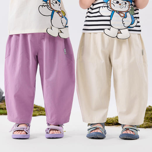 【纯棉】嘟嘟家儿童九分裤夏季女童休闲裤宝宝气球裤童装潮 商品图2