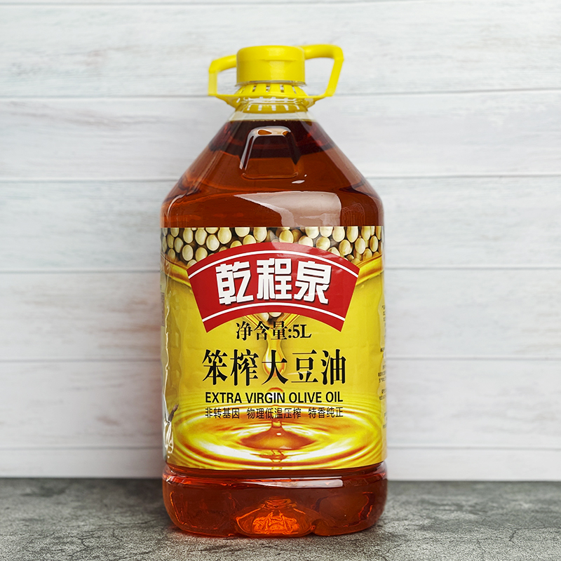 乾程泉 笨榨大豆油 5L