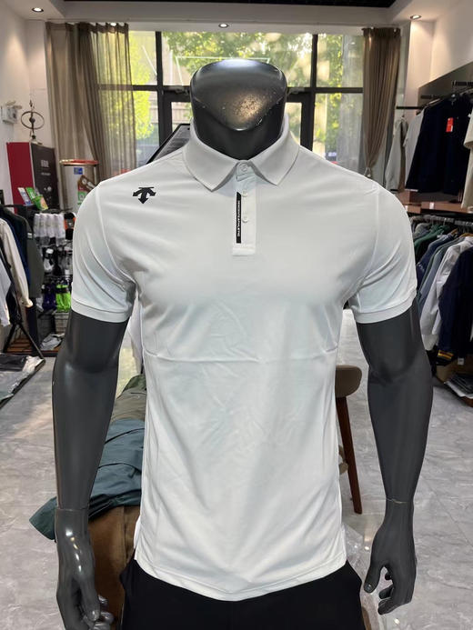 原单正品 DESCENTE迪桑特25夏季男士训练速干吸湿排汗短袖POLO衫
白色，黑色，灰色，绿色
尺码：M L XL XXL尺寸正常 商品图2