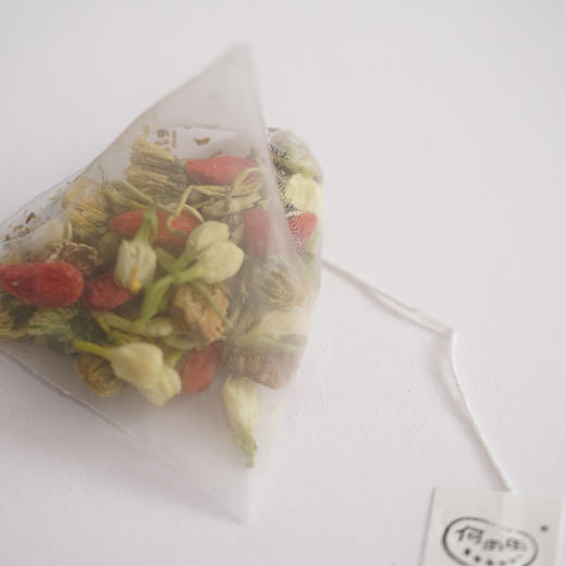 何田田 熬夜甘养茶 传统茶饮良方决明子牛蒡菊花金银花 商品图2